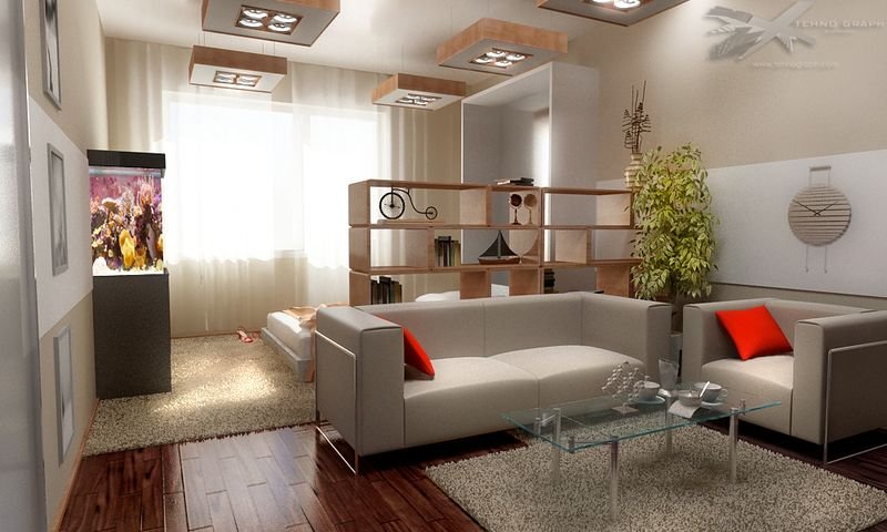 Фото Дизайн 1 комнатной квартиры
